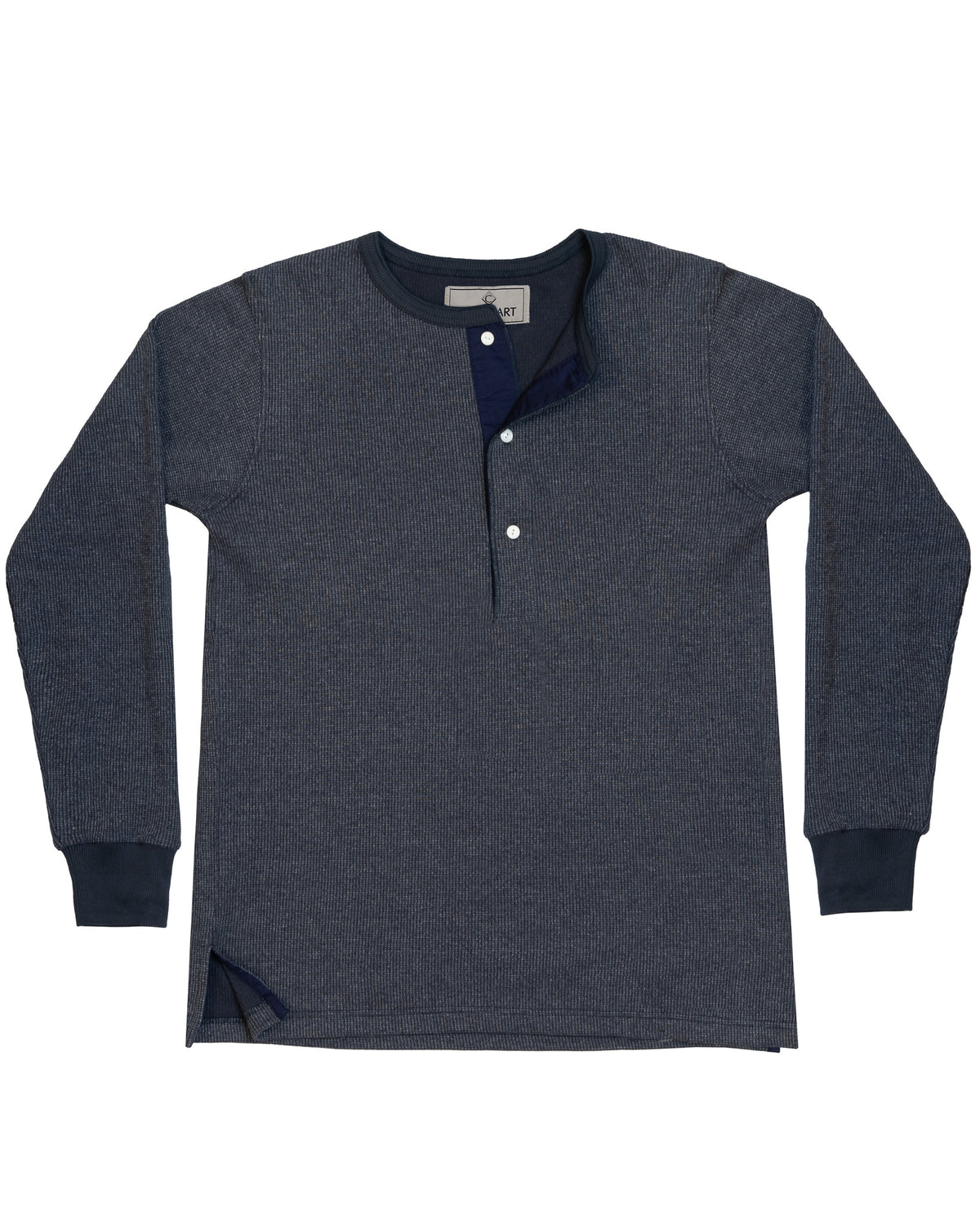 Sample Navy Henley Shirt size 15.5
