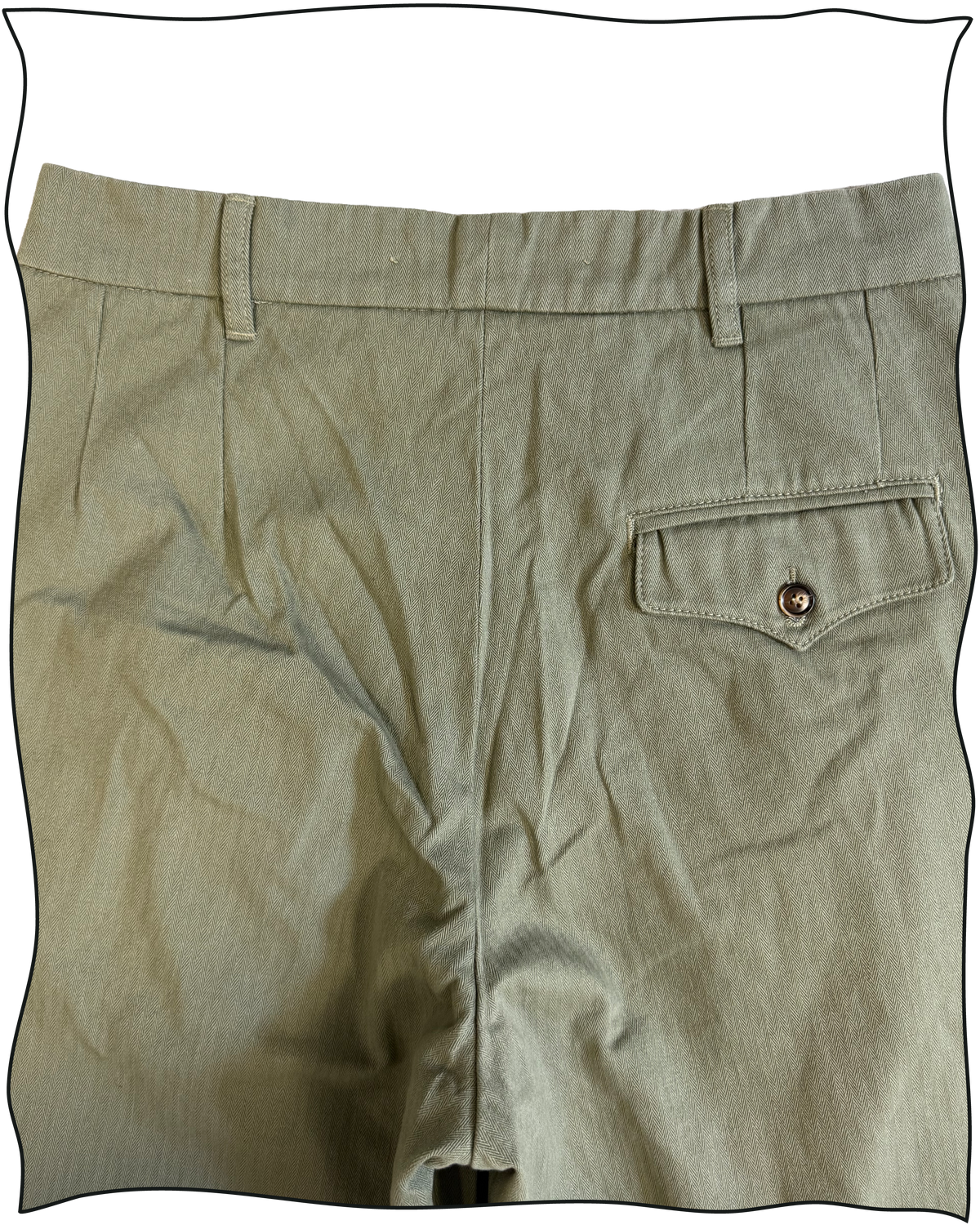 Sample Drab HBT Work Trousers Size 32