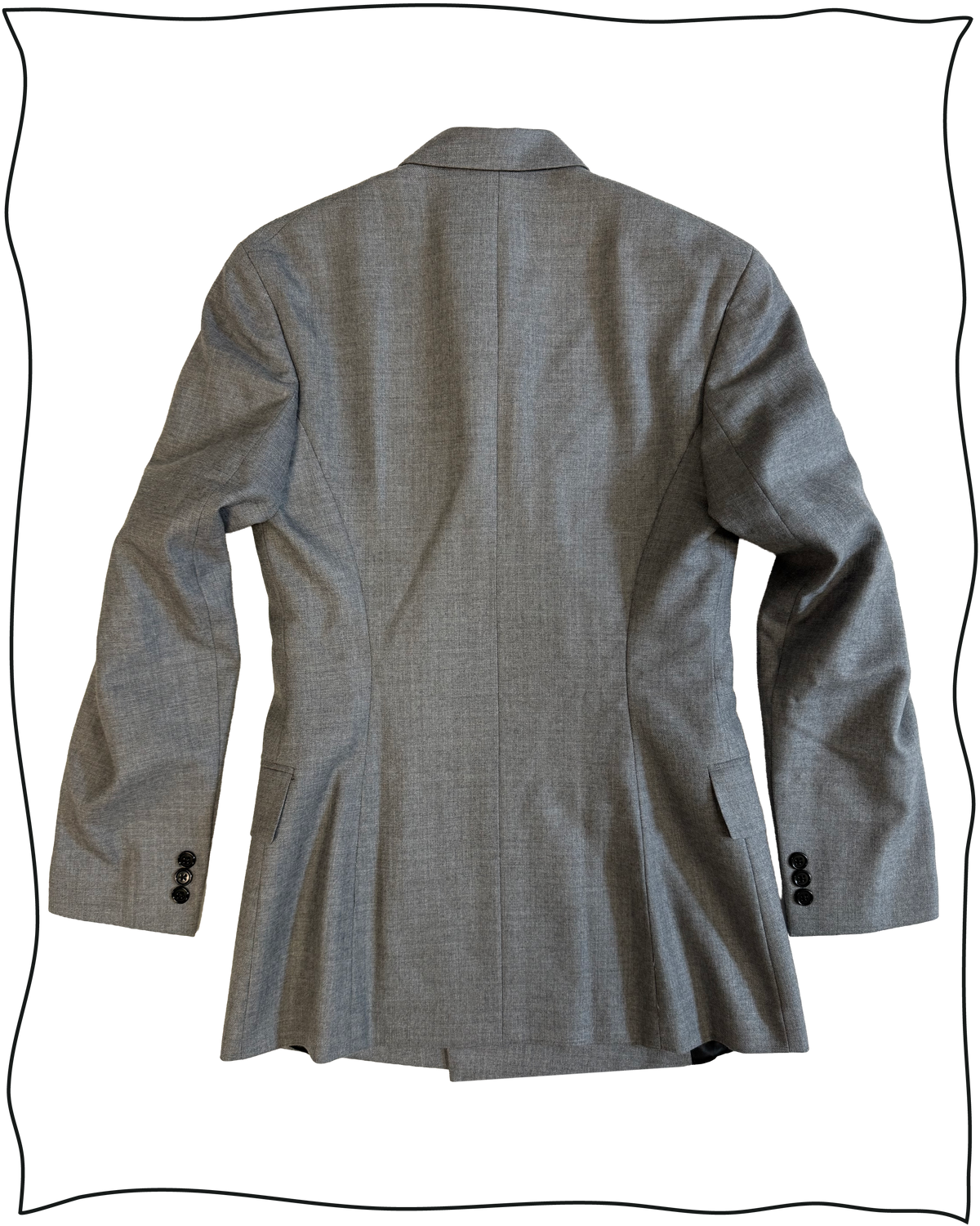 Sample Light Grey Twill King Cole DB Dugdale's 36S