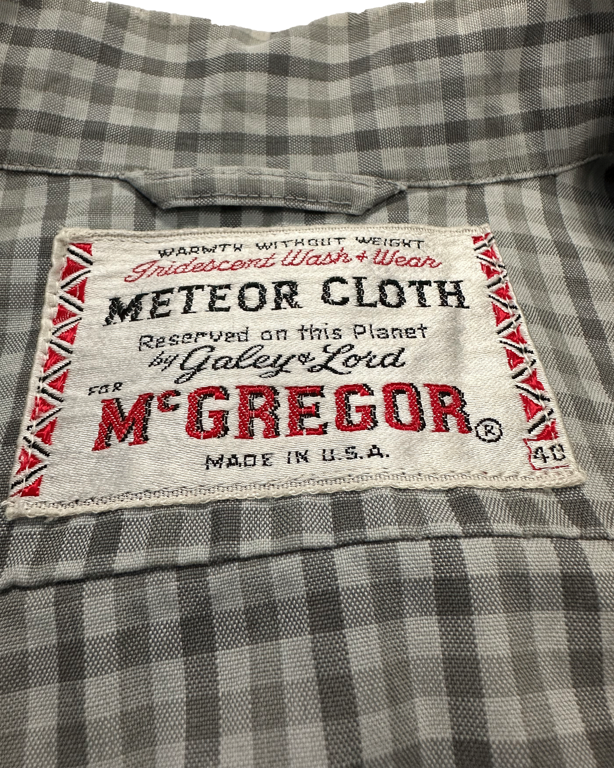 1950s Cotton McGregor Drizzler Jacket Size 40