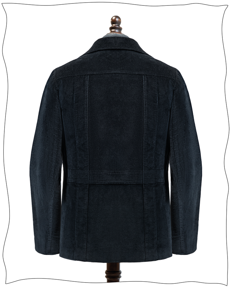 Midnight Corduroy Deck Jacket