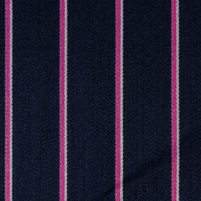 Moons / Navy & Pink Blazer Stripe / 60% Wool 40% Cotton / 410gms / W6354