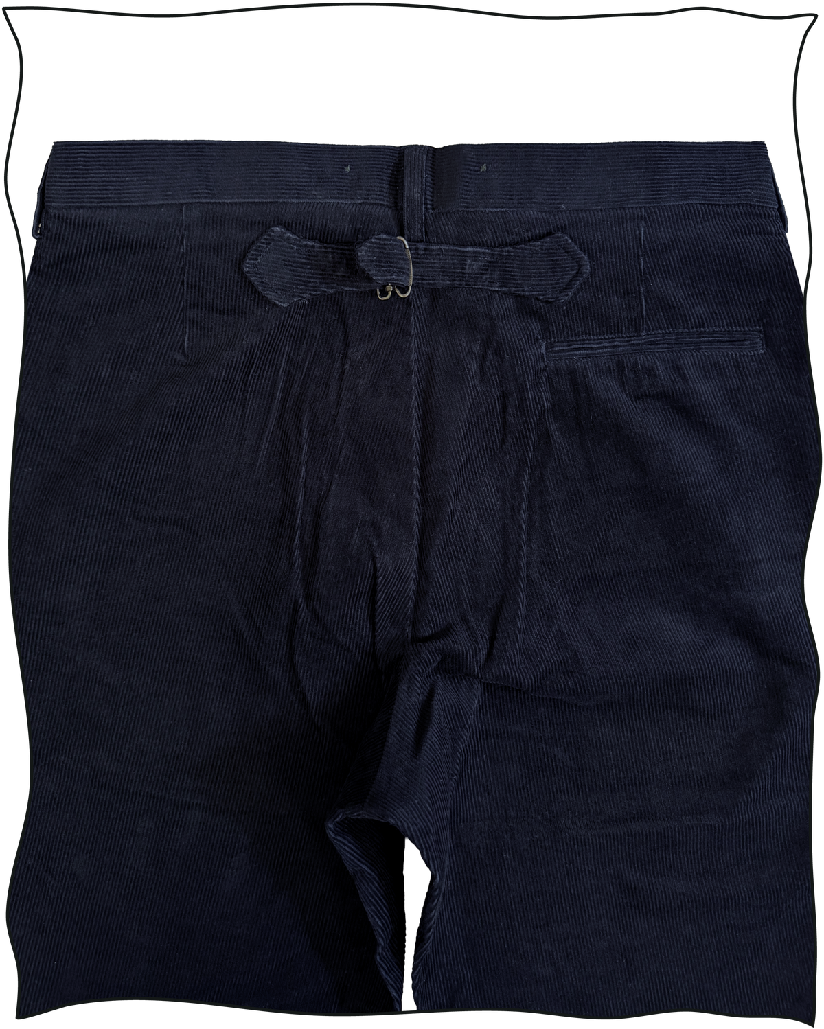 Sample Navy Corduroy Work Trousers Size 34