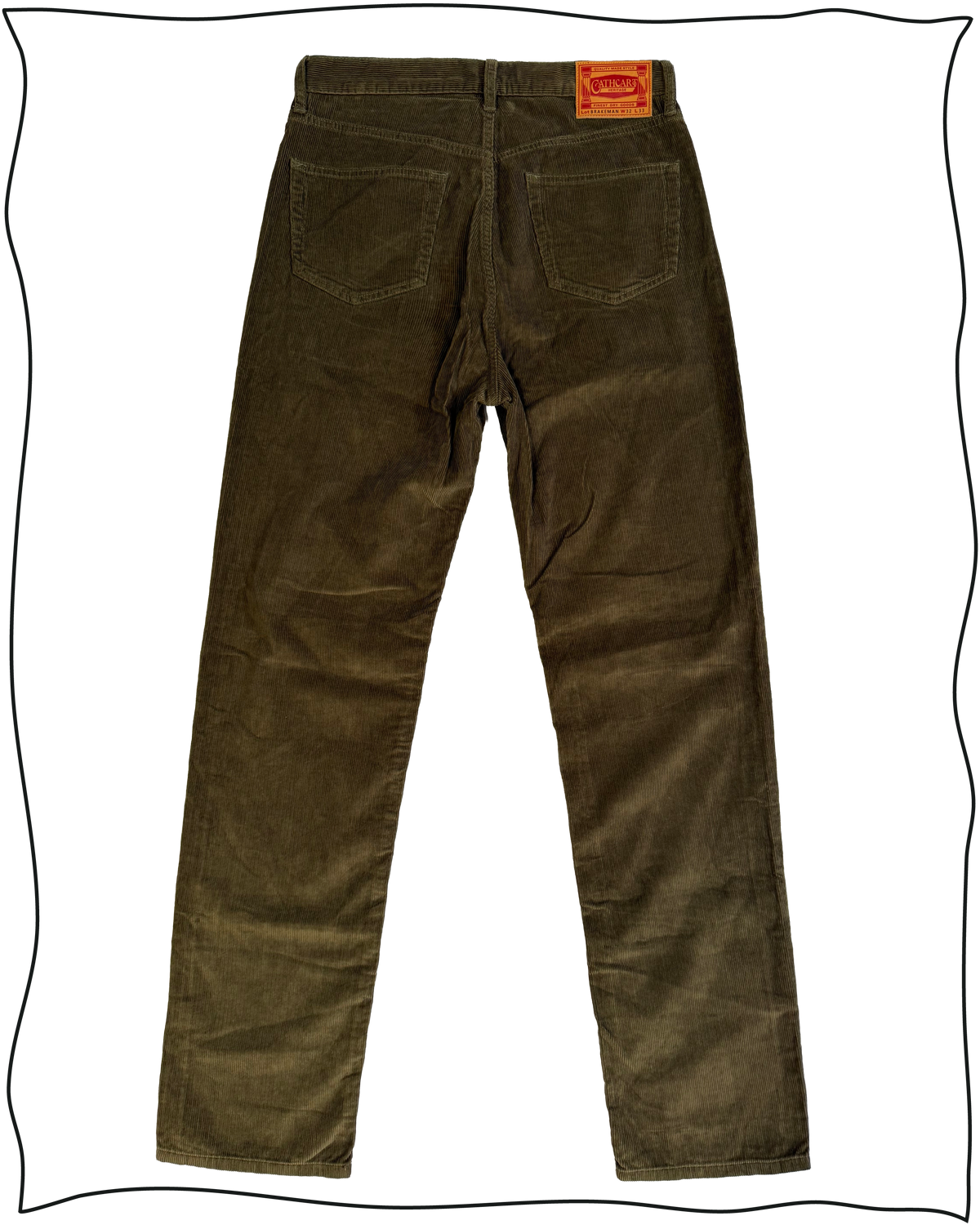 Sample Olive Corduroy Yardboss Jeans size 32