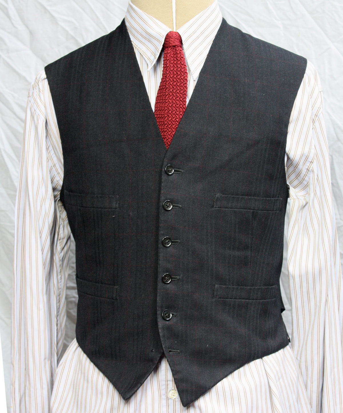 Vintage British Four-Pocket Waistcoat SL-BF16