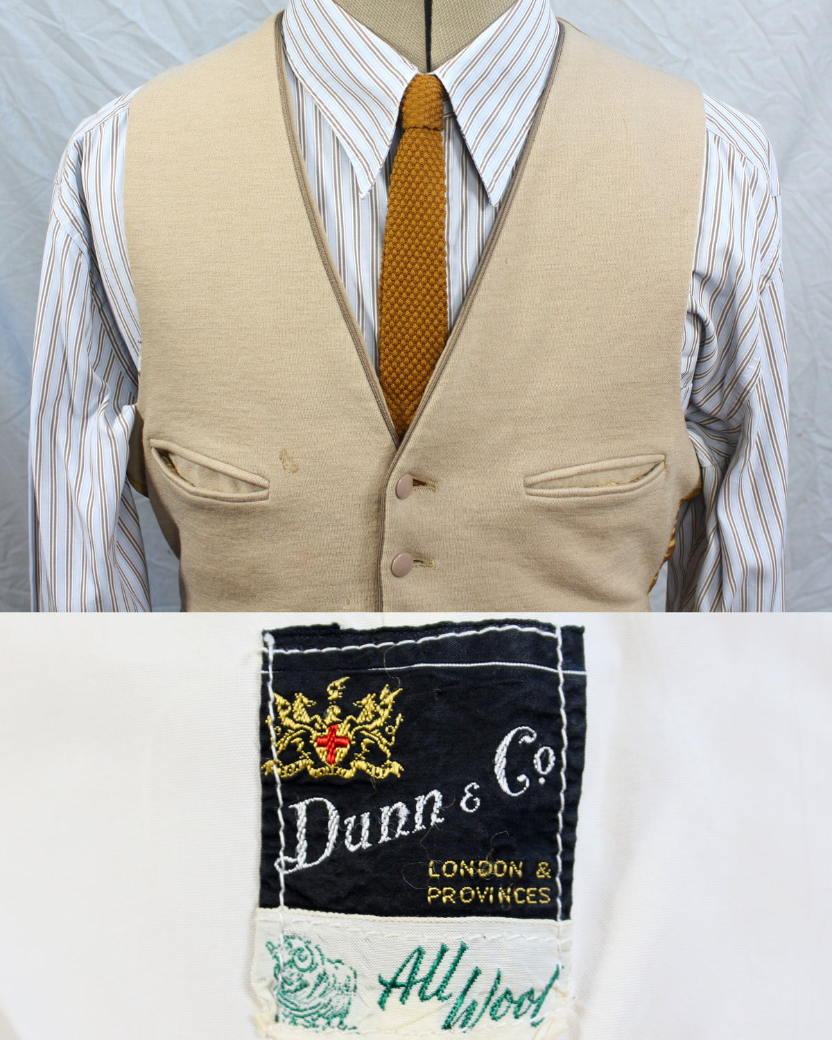 Vintage British Four-Pocket Waistcoat SL-BF19