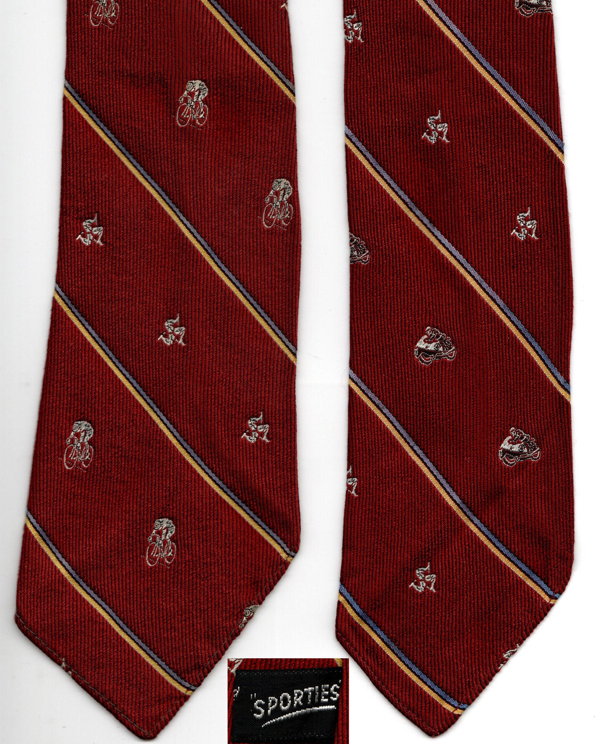 Vintage British Sports Ties x2  SL – T59