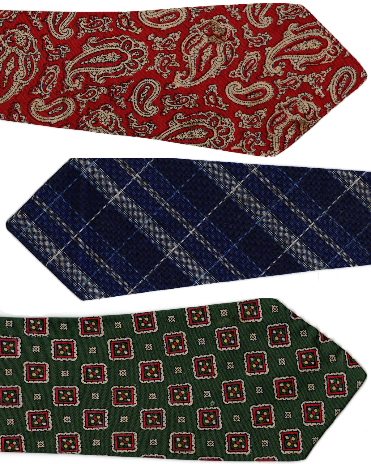 Vintage British Ties x3  SL – T60