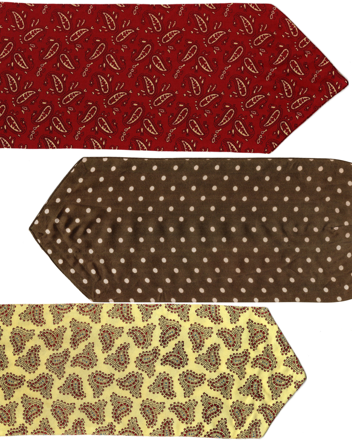 Vintage British Cravats x3  SL – T62