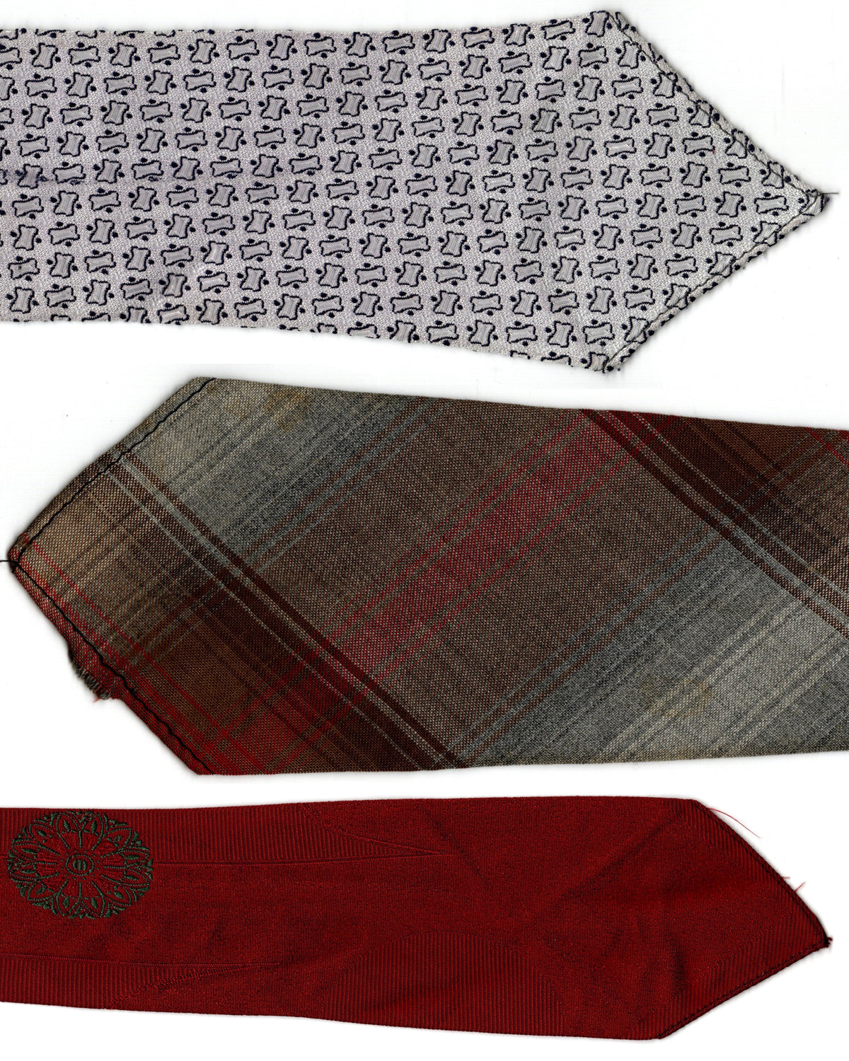 Vintage  British Ties x3  SL – T80