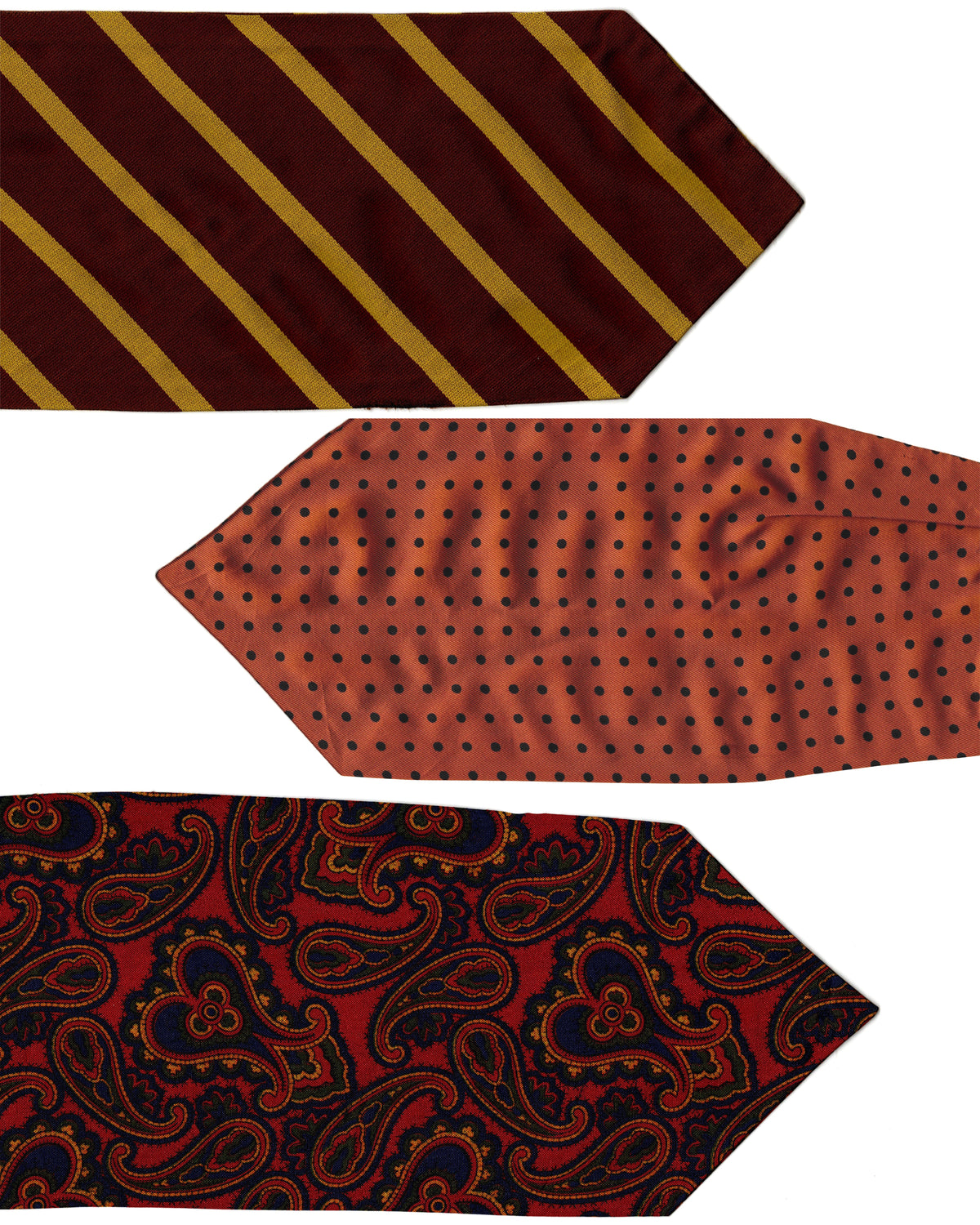 Vintage British Cravats x3  SL – T82