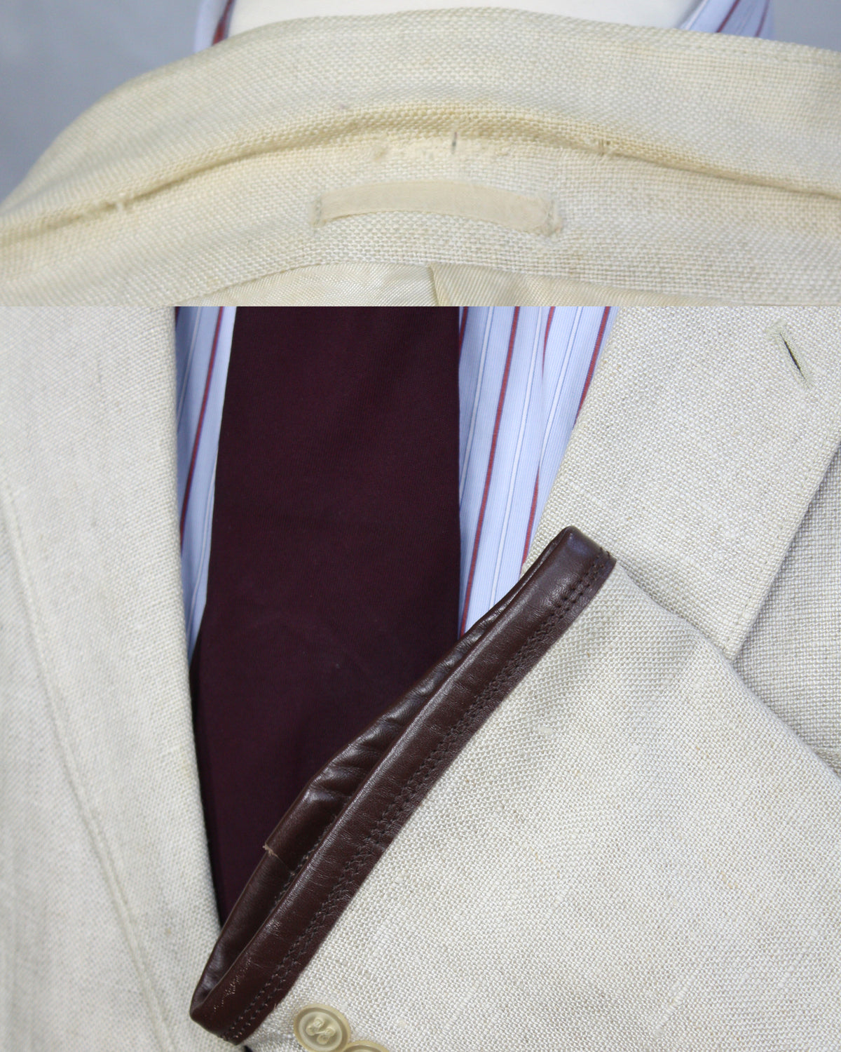 Vintage 1950s/1960s Irish Linen Jacket Rare XL size - SL (2025)24