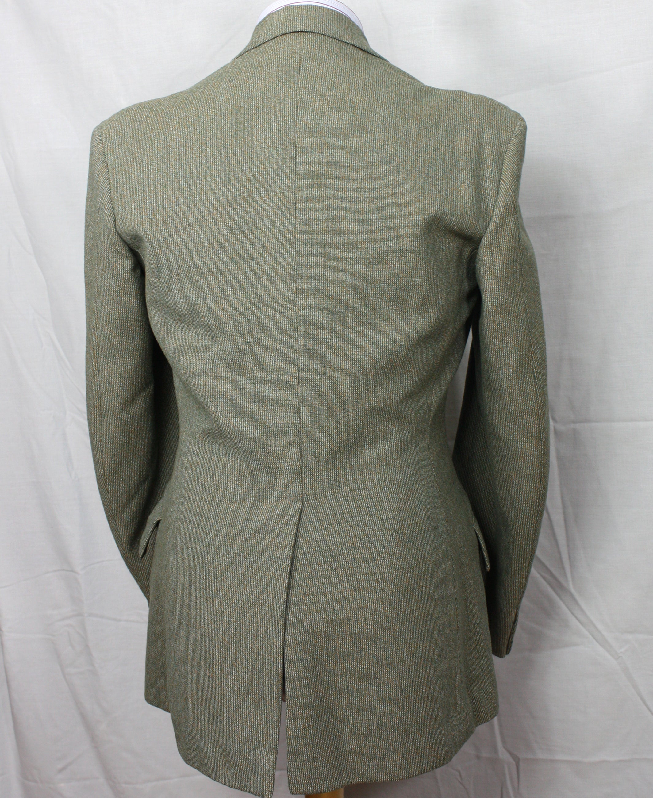 【louren】tweed middle coat tweed half coat – louren store