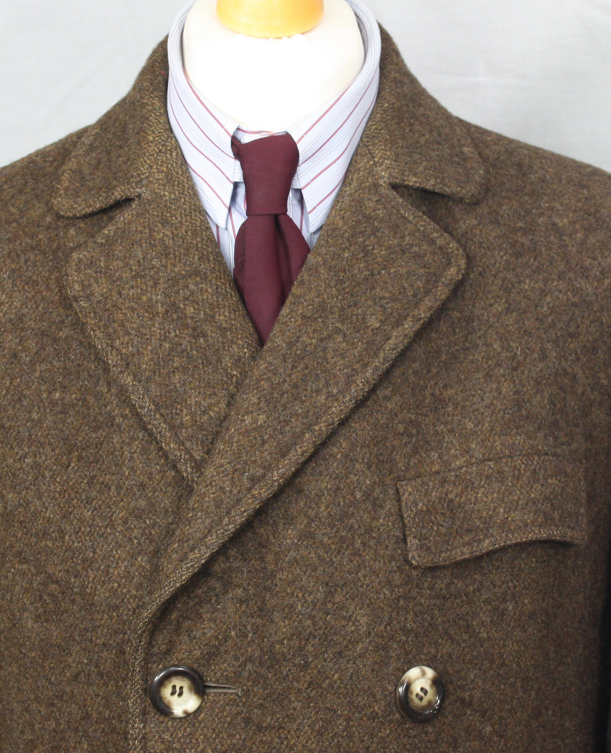 Vintage British Tweed Double Breasted ‘Car Coat’ - SL (2025)36