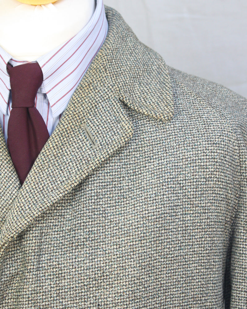 Vintage 1950s British Raglan Sleeve Overcoat - SL (2025)42