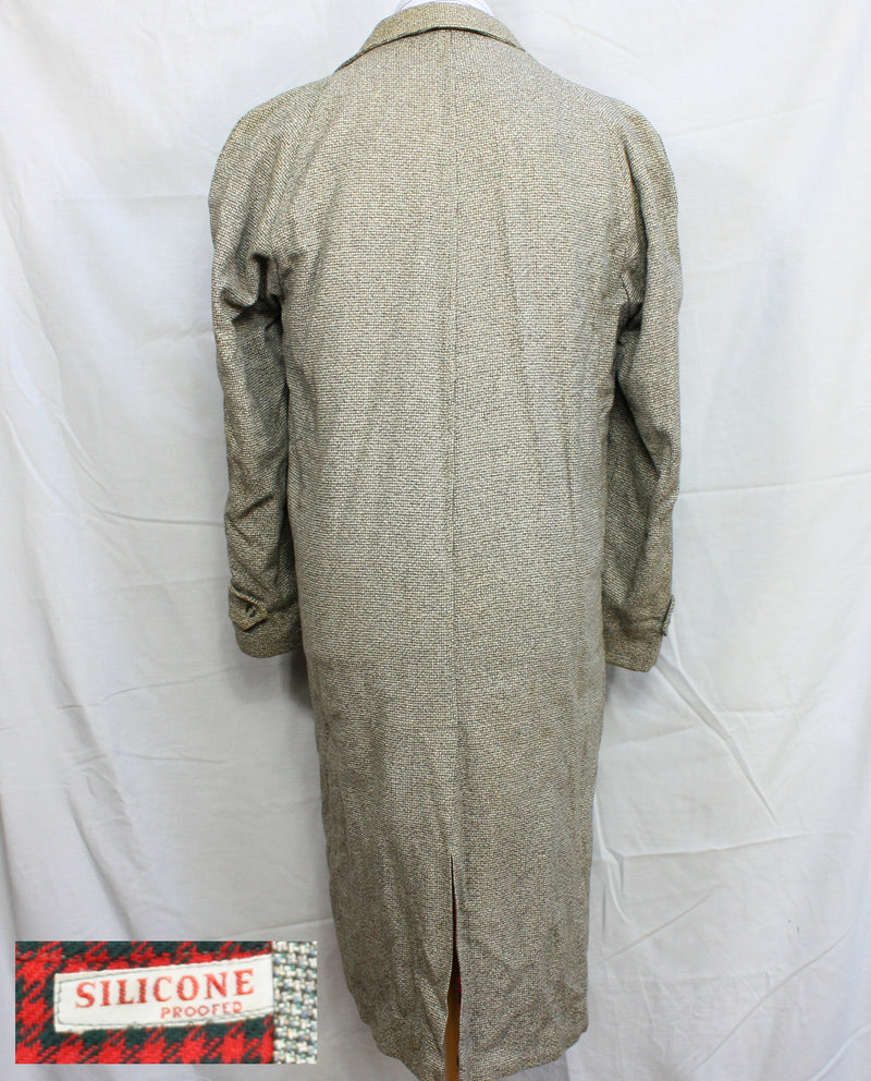 Vintage 1950s British Raglan Sleeve Overcoat - SL (2025)42