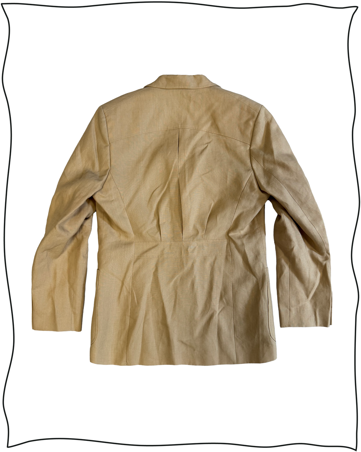 Sample Sand King Cole Irish Linen Suit Size 40/32