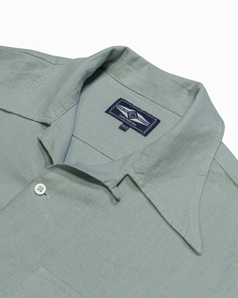 Rayon-Linen Camp Shirt