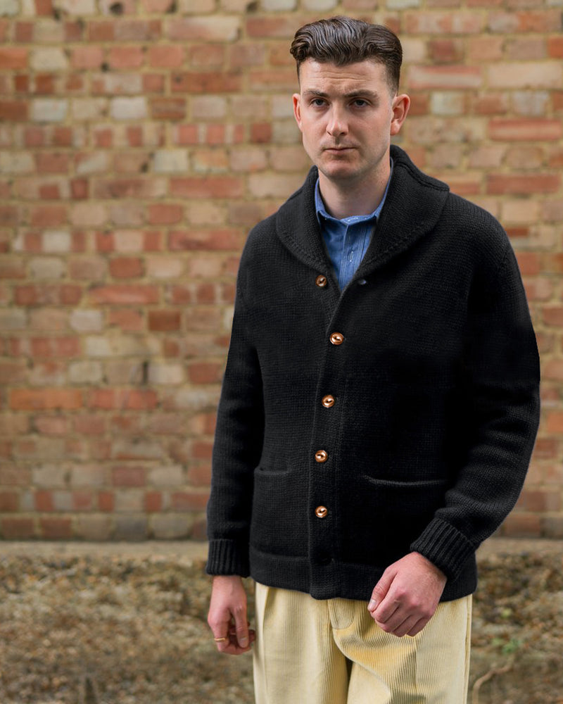 Shawl Collar Cardigan