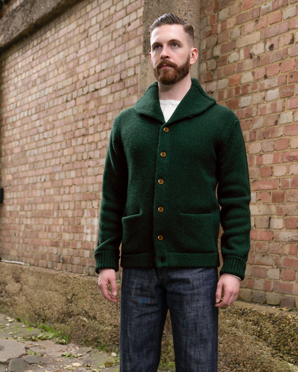 Shawl Collar Cardigan