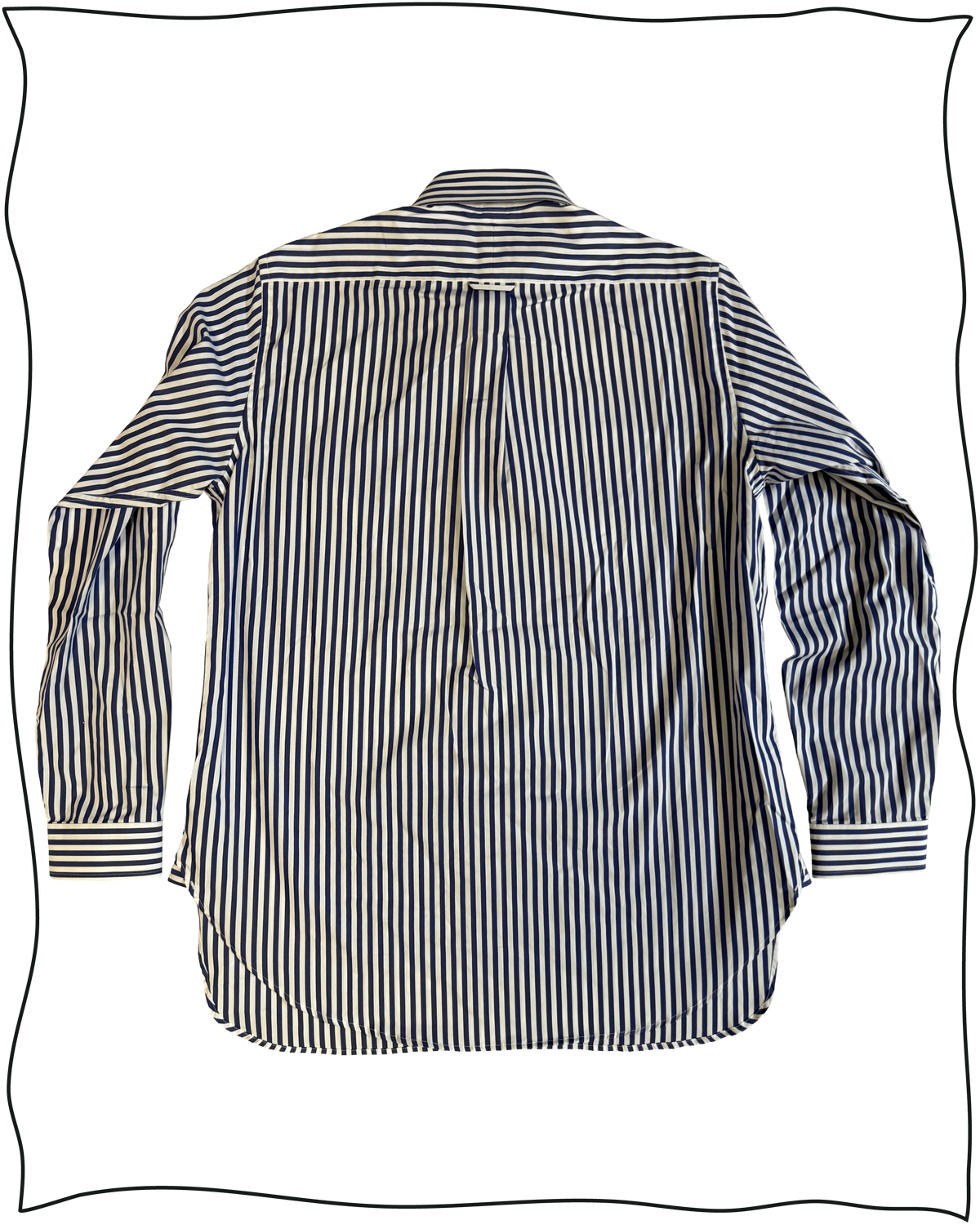 Sample Striped Button Down Shirt Size 15.5