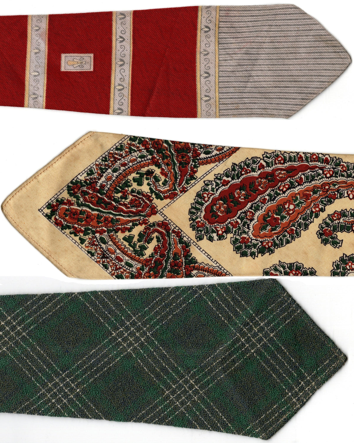 Vintage British Ties x3  SL – T61