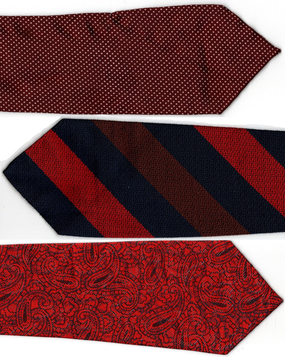 Vintage British Silk Ties x3  SL – T68