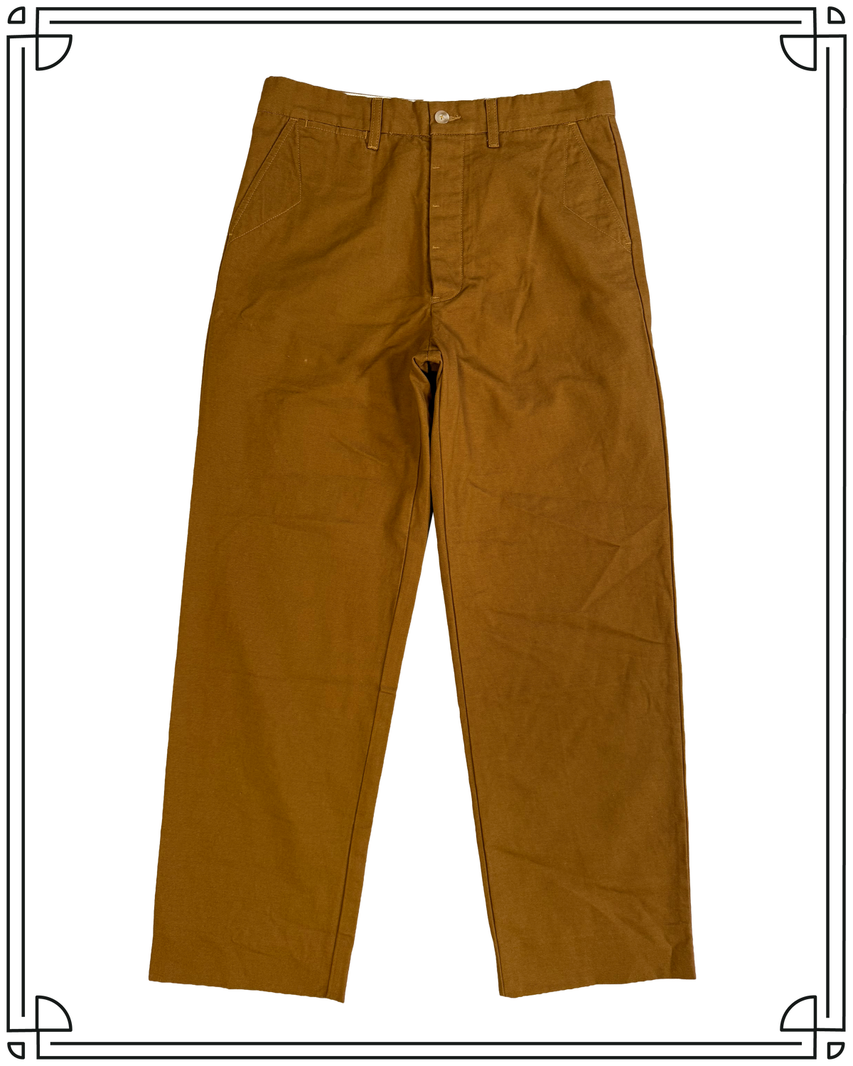 Sample Clay Cinch Back Work Trousers Size 34