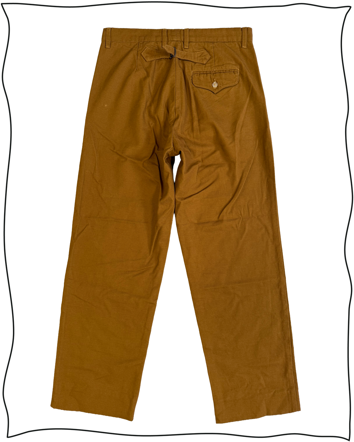 Sample Clay Cinch Back Work Trousers Size 34