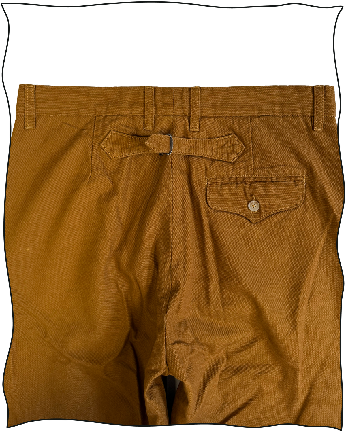 Sample Clay Cinch Back Work Trousers Size 34
