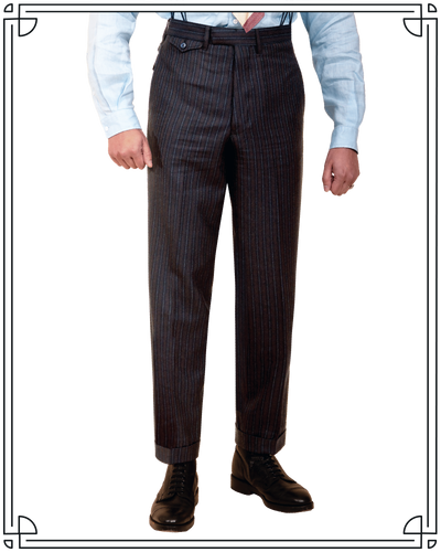 Multistripe Vanderbilt Trousers