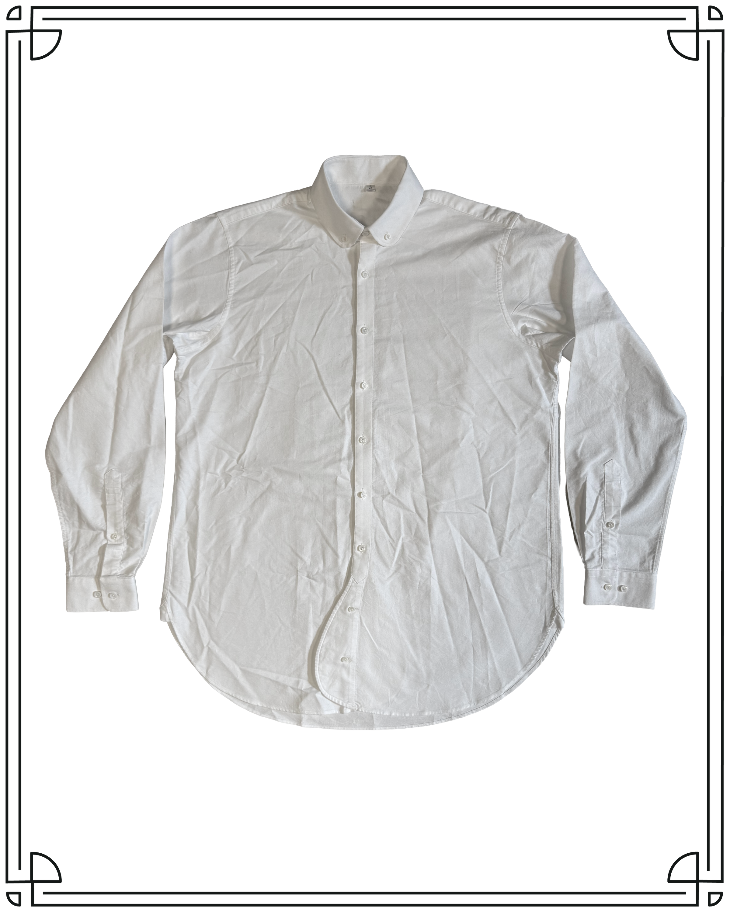 Sample Ivory Club Collar Shirt Size 15.5 – Cathcart