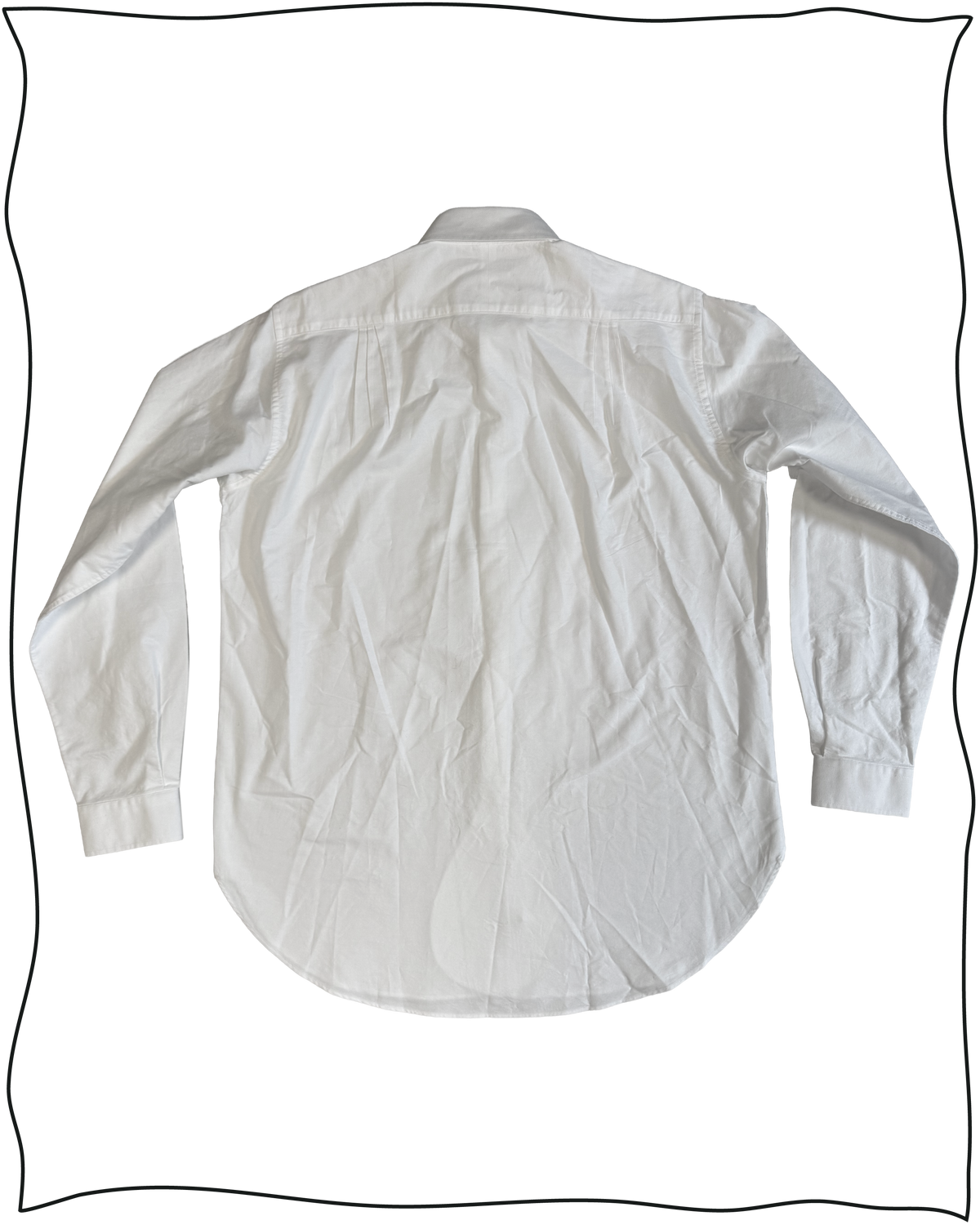 Sample Ivory Club Collar Shirt Size 15.5