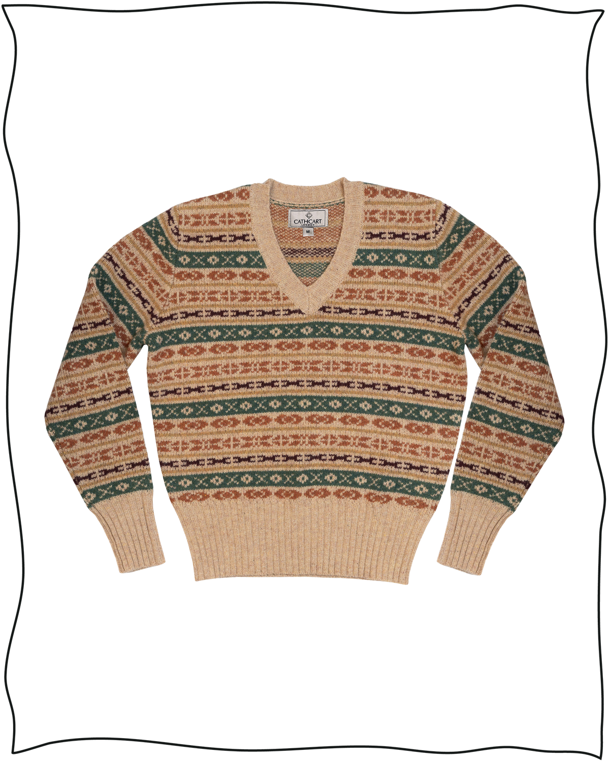 Sample Fair Isle Jumper Size L
