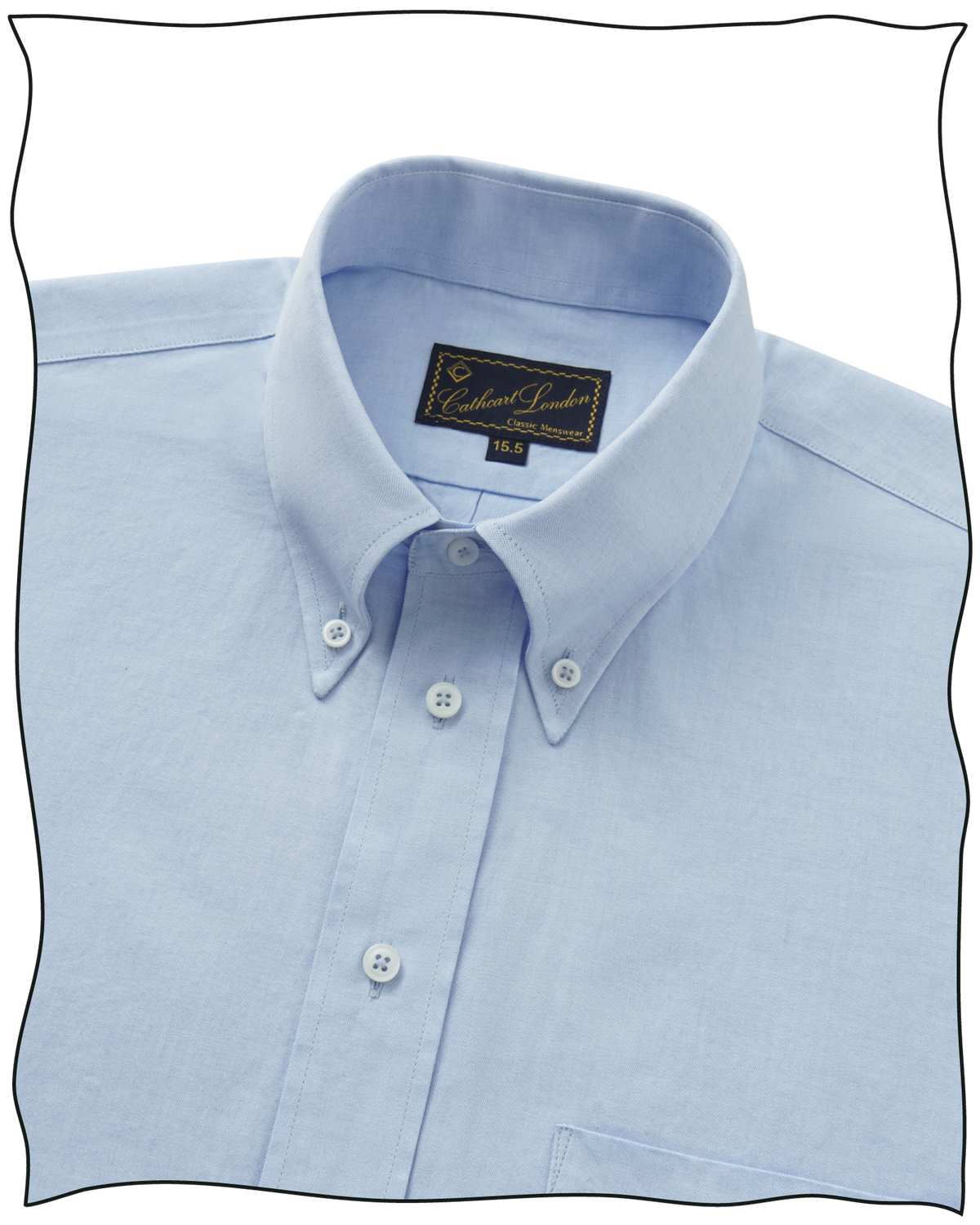 Light Blue Oxford Button Down Shirt