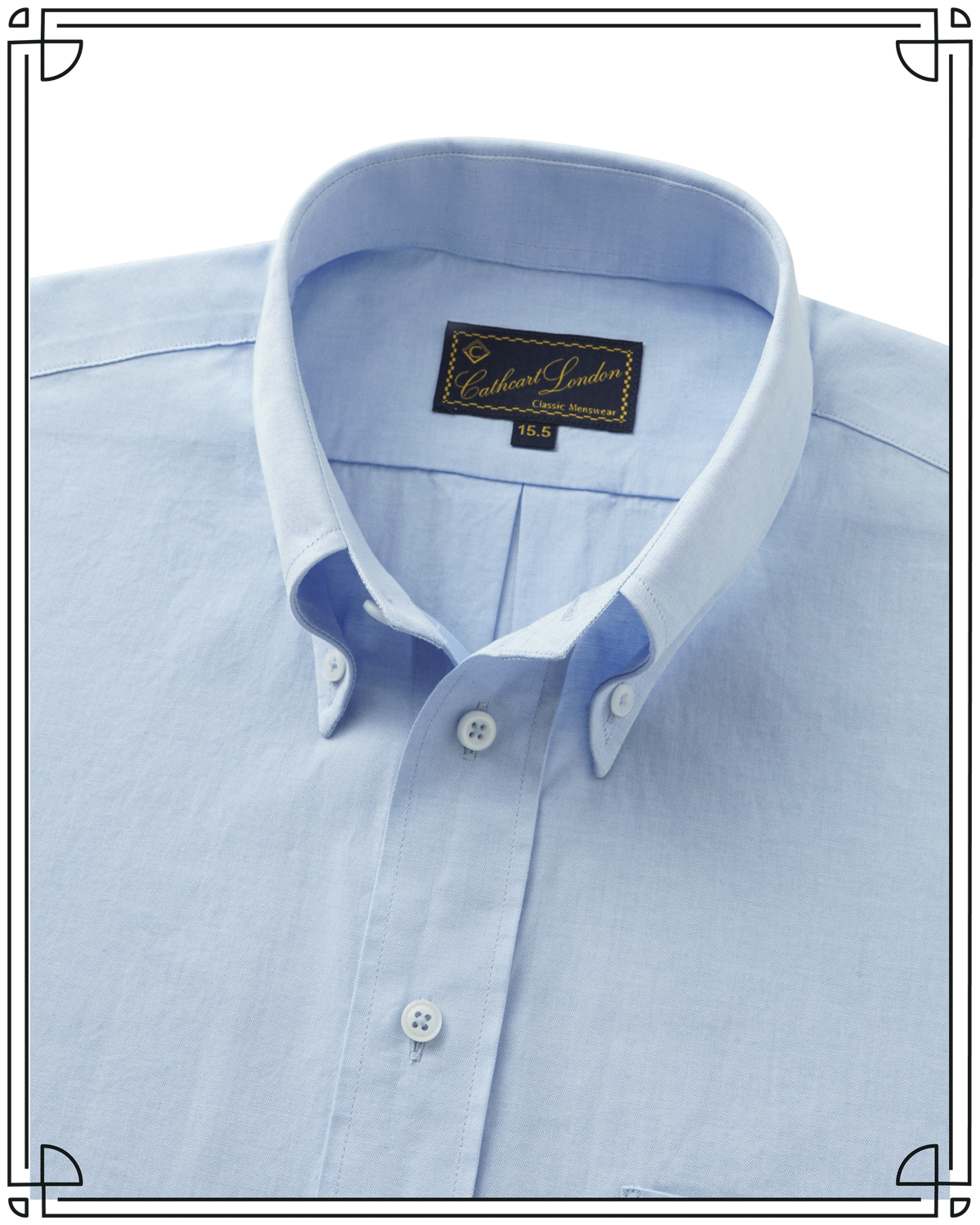 Light Blue Oxford Button Down Shirt