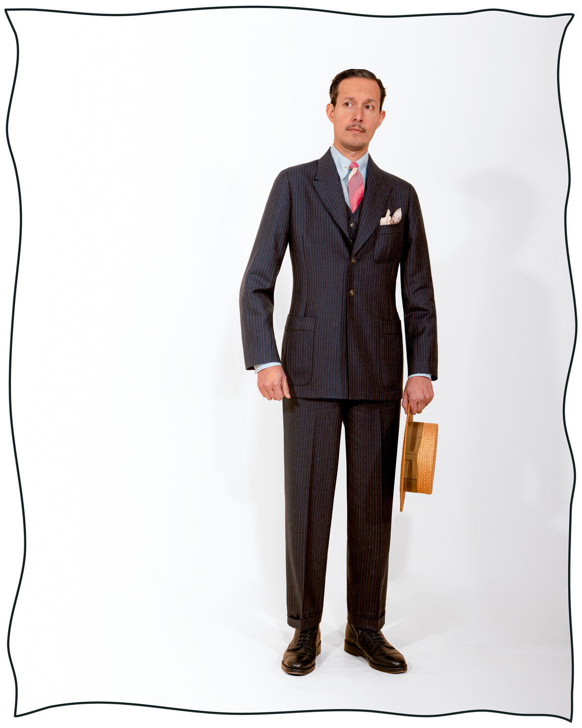 Multistripe Vanderbilt Jacket