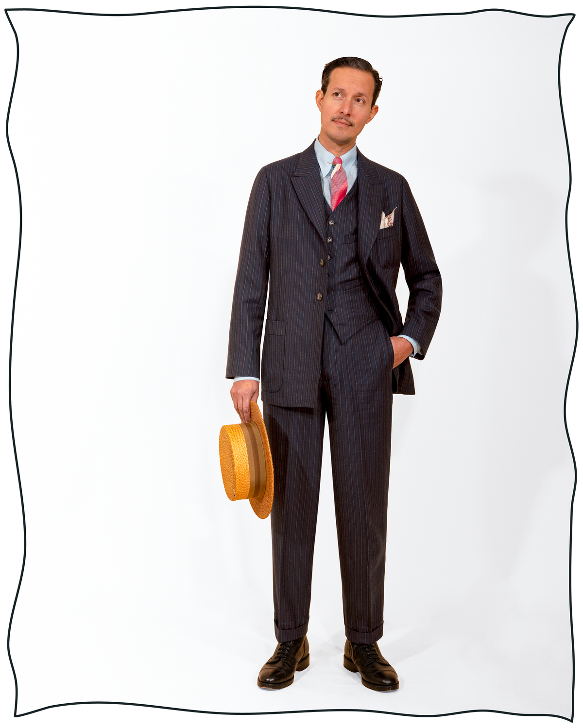 Multistripe Vanderbilt Jacket