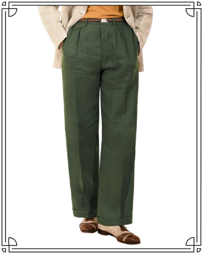 Palm Linen Ellington Trousers