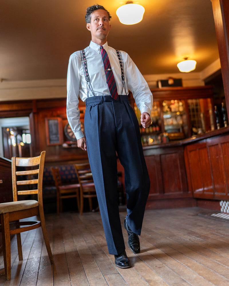 Worsted Astor Flannel Trousers
