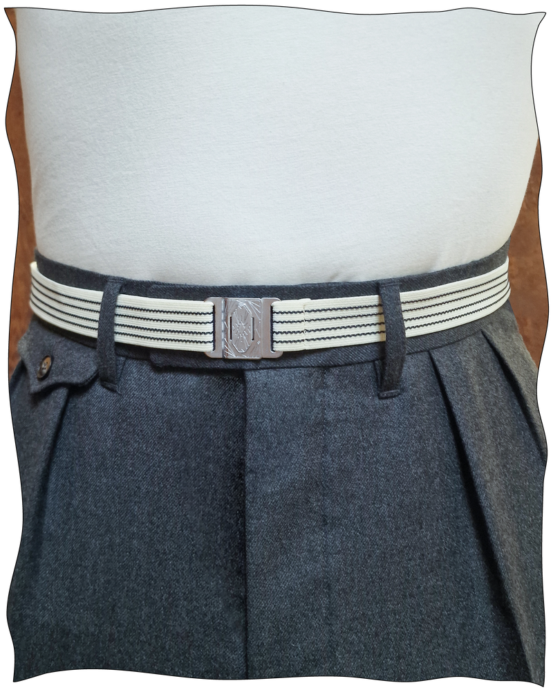 Cream Deco Belt