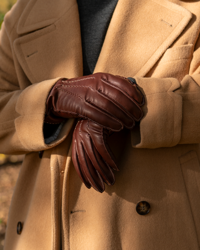 Dents x Cathcart English Tan Warminster Gloves