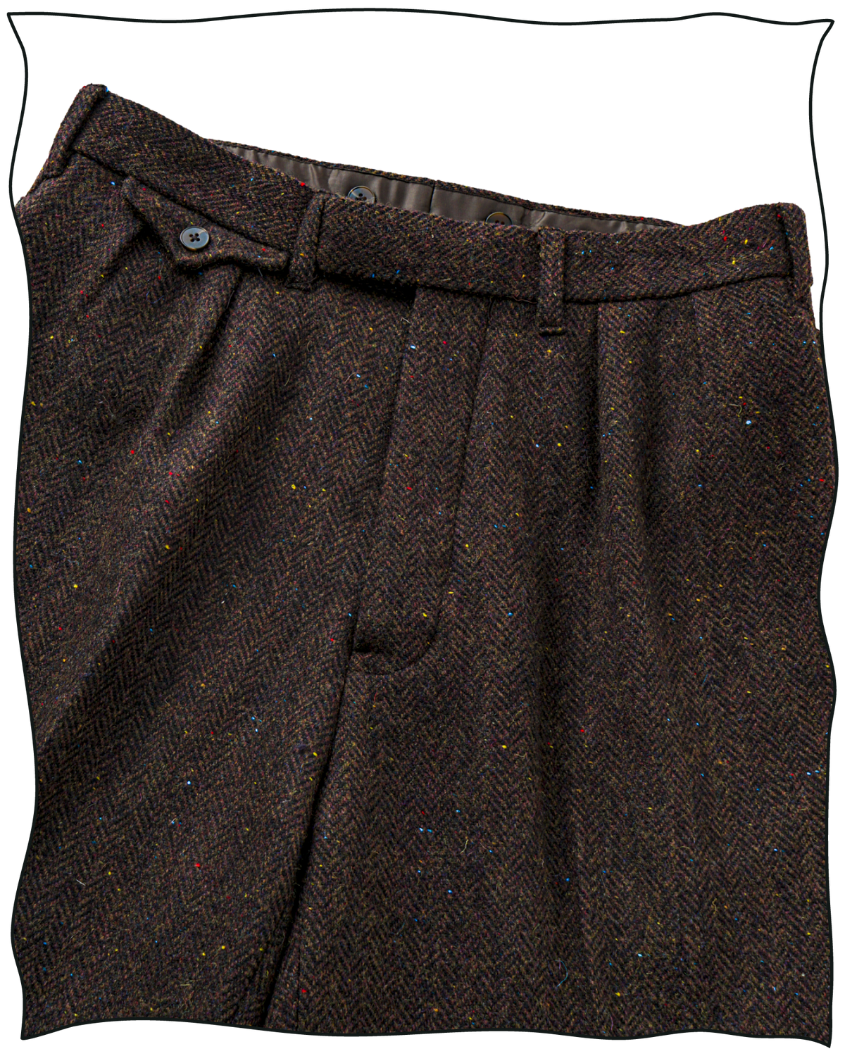 Chocolate Donegal Plus Fours