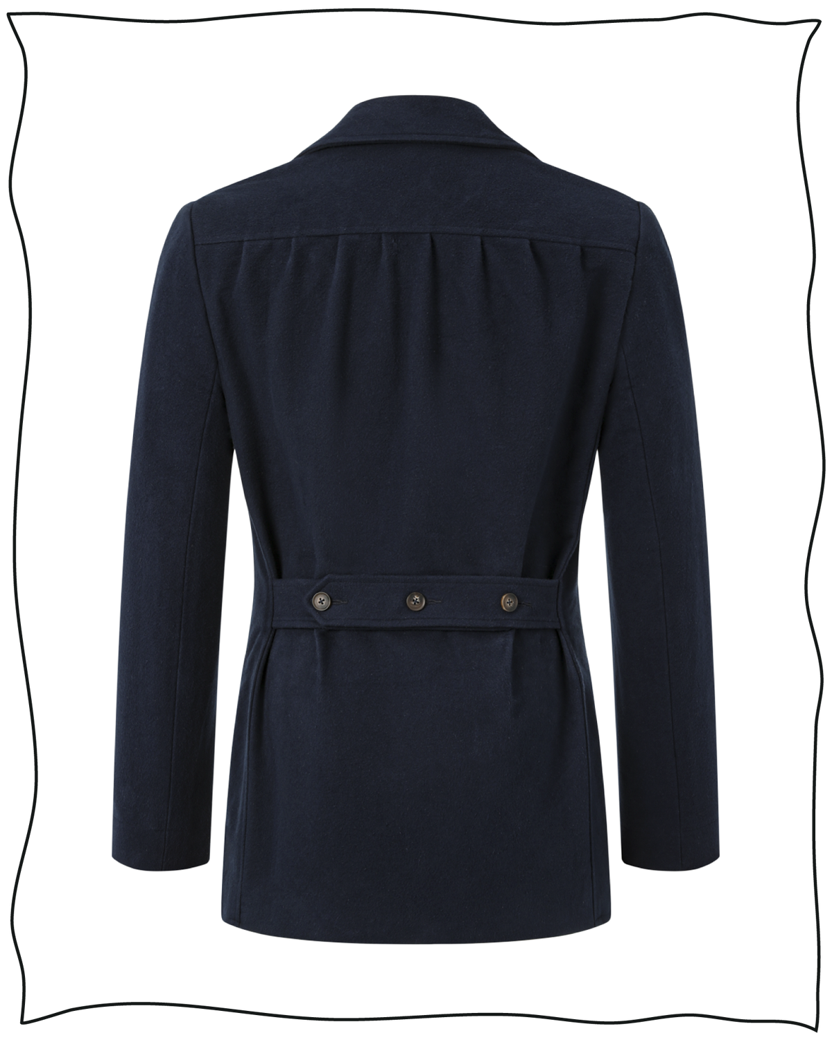 Navy Moleskin Artisan Jacket