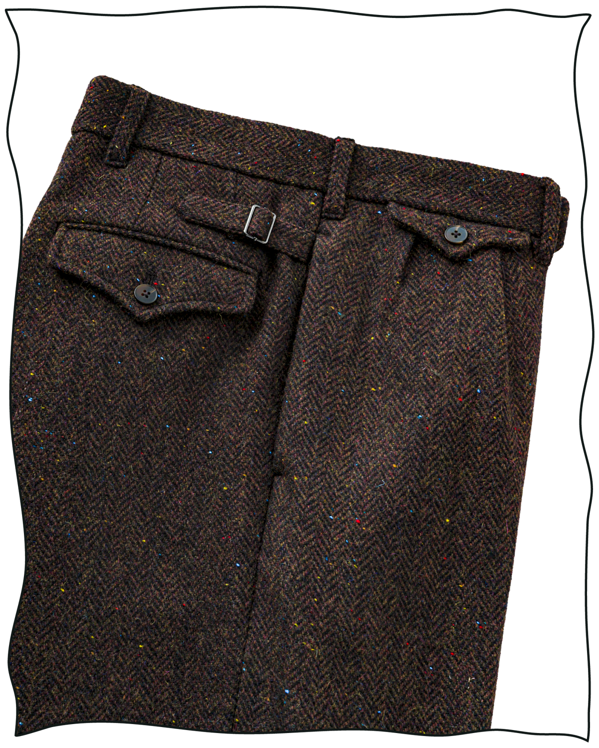 Chocolate Donegal Plus Fours