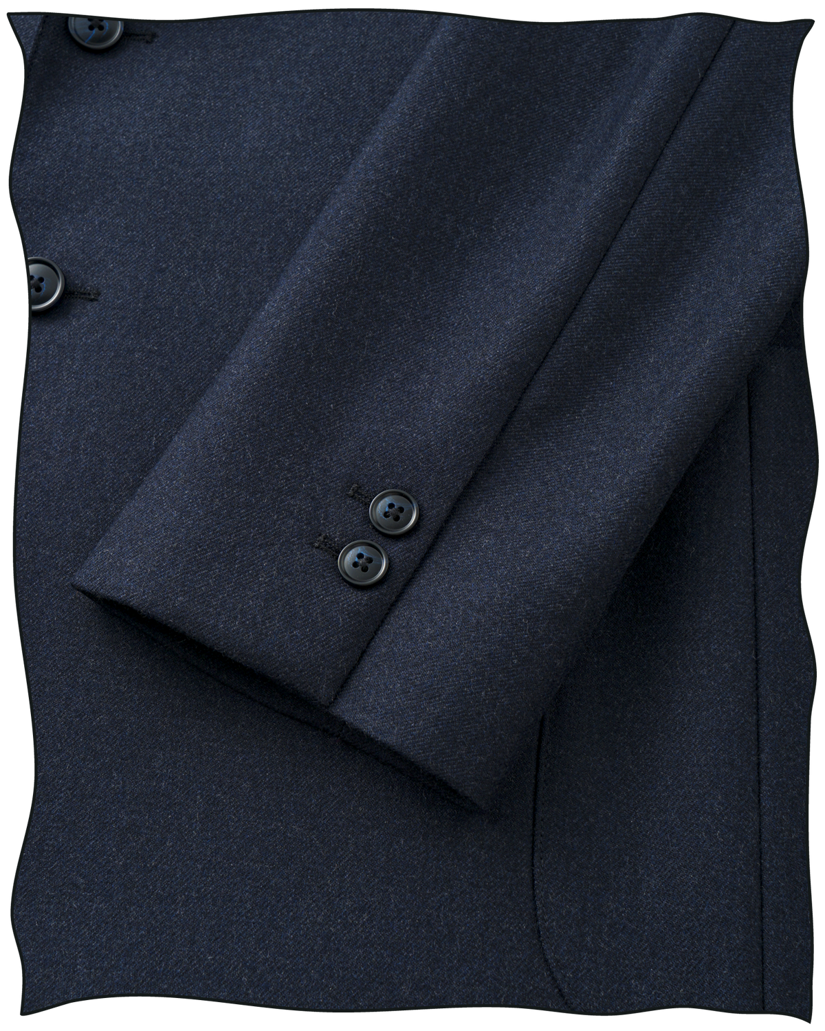 Navy Worsted King Cole DB Jacket