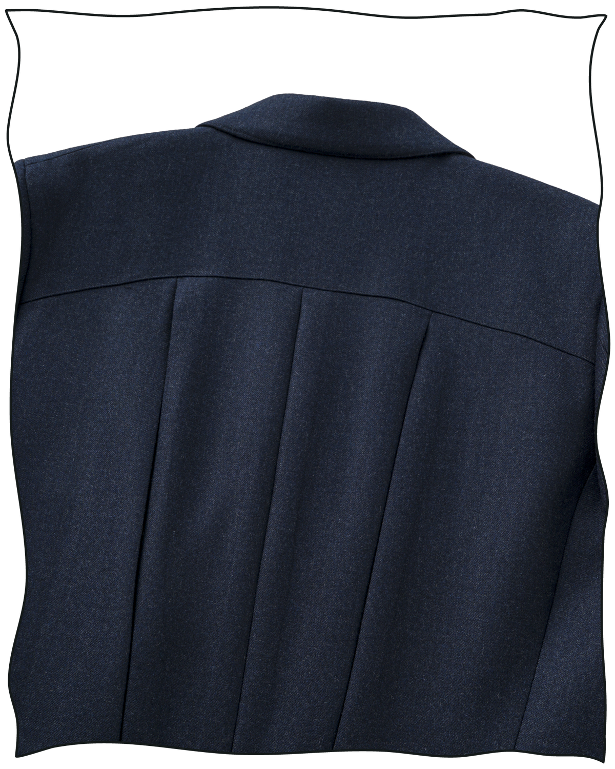 Navy Worsted King Cole DB Jacket