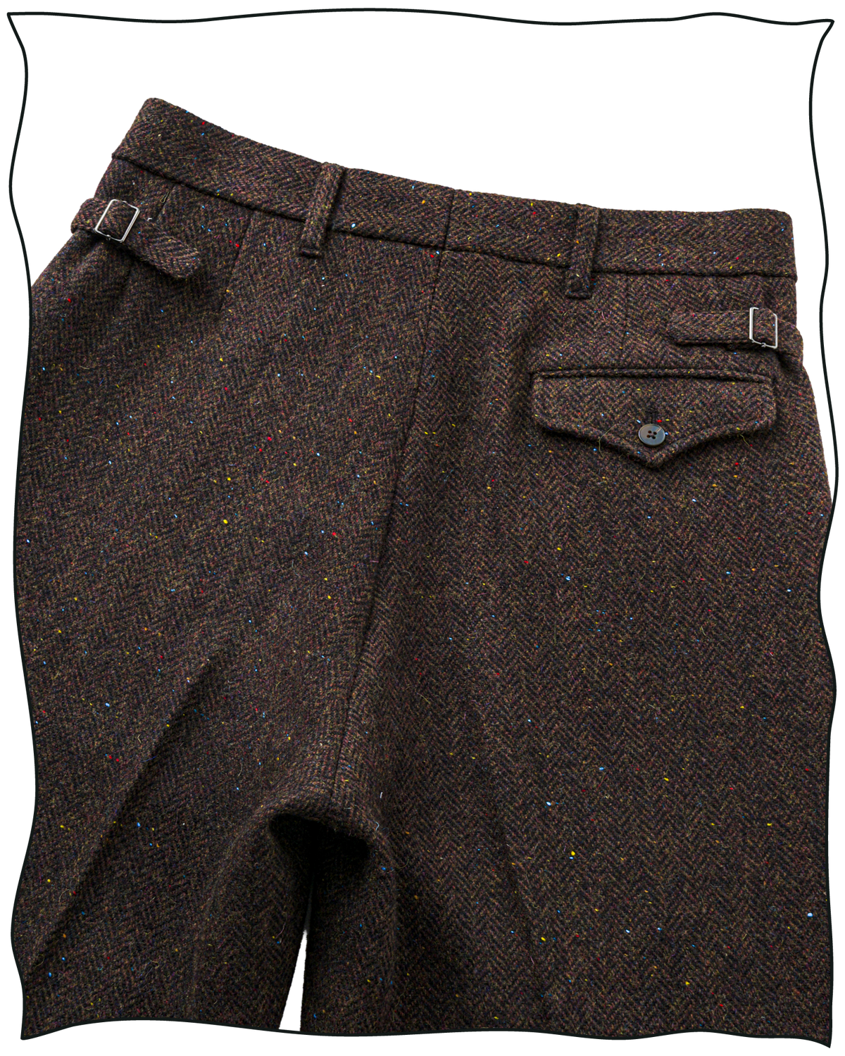 Chocolate Donegal Plus Fours