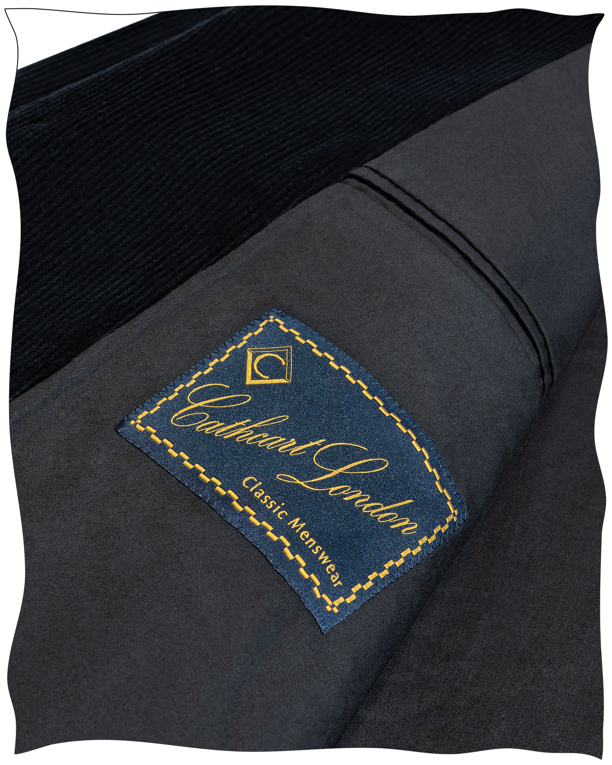 Midnight Corduroy Deck Jacket