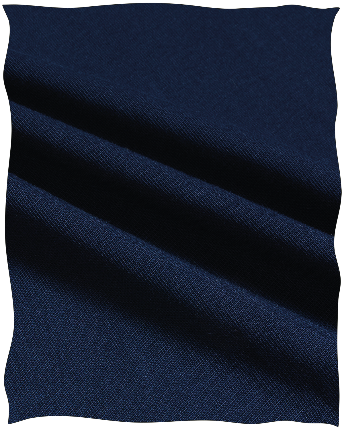 Cathcart London Men's Long Sleeve Polo in Heavy Cotton Fabric in Petrol Blue